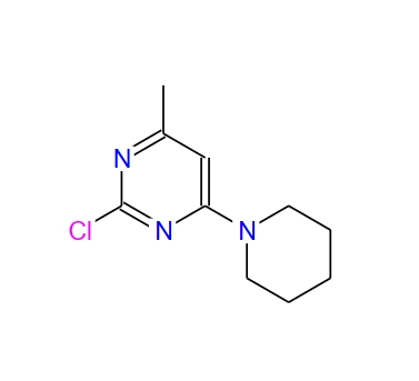 2-Chloro-4-(piperidin-1-yl)-6-methylpyrimidine 62968-34-7