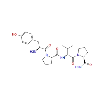 L-Prolinamide,L-tyrosyl-L-prolyl-L-valyl- 104180-22-5