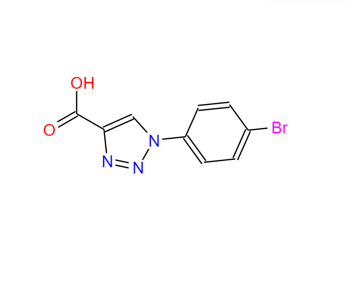 1-(4-bromophenyl)-1H-1,2,3-triazole-4-carboxylic acid