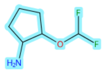 2-(difluoromethoxy)cyclopentan-1-amine