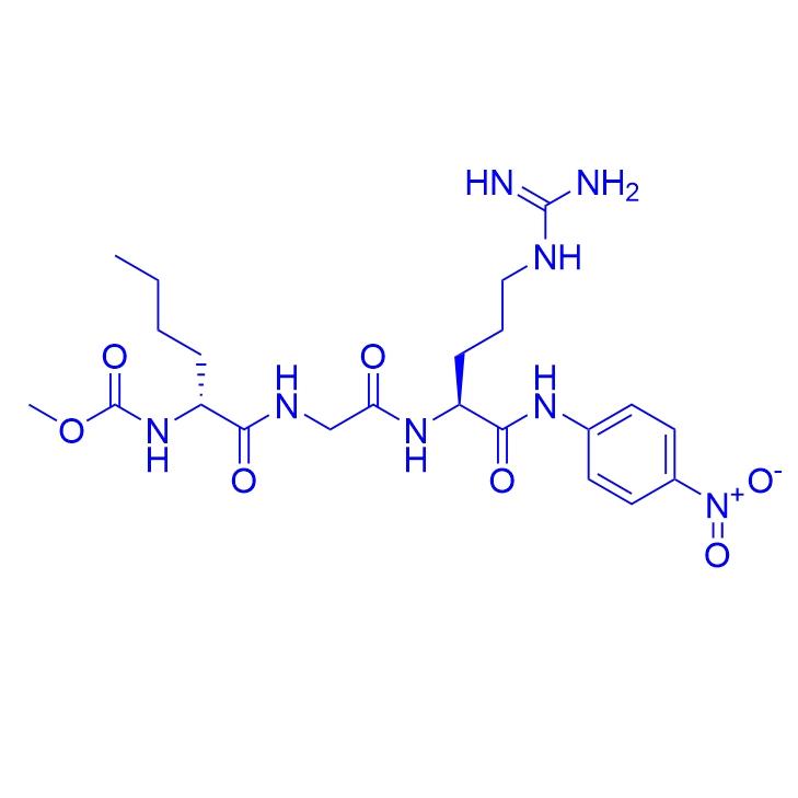 Methoxycarbonyl-D-Nle-Gly-Arg-pNA 104186-68-7.png
