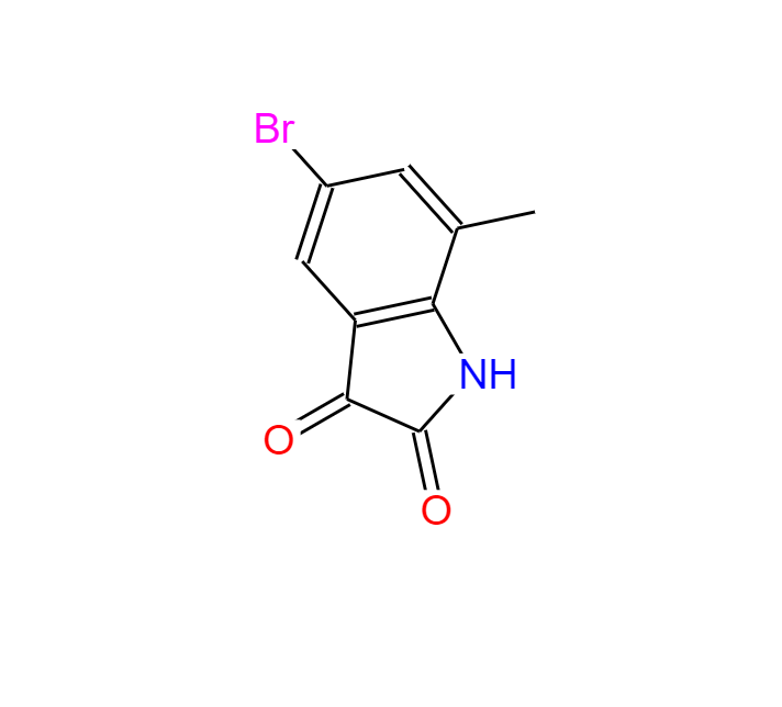 5-溴-7-甲基靛红