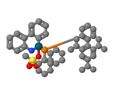 1445085-55-1；甲磺酸(2-二环己基膦基-2',4',6'-三-异丙基-1,1'-联苯基)(2'-氨基-1,1'-联苯-2-基)钯(II)