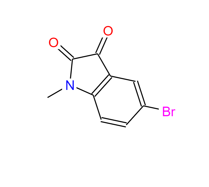5-溴-1-甲基-1H-吲哚-2,3-二酮