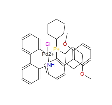 1375325-64-6；氯(2 - 二环己基膦基-2',6'-二甲氧基-1,1'-联苯基)(2'-氨基-1,1'-联苯-2 - 基)钯(II)