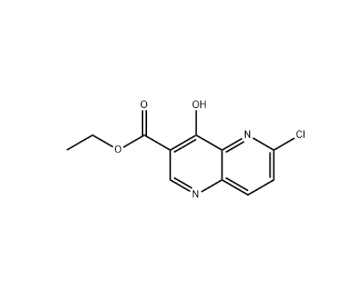 6-氯-4-羟基-[1,5]-萘啶-3-羧酸乙酯