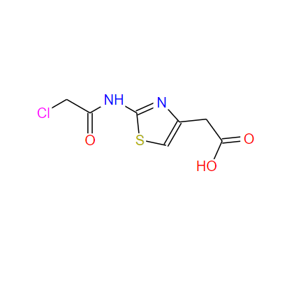 65243-18-7 2-(2-氯乙酰氨基)-4-噻唑乙酸