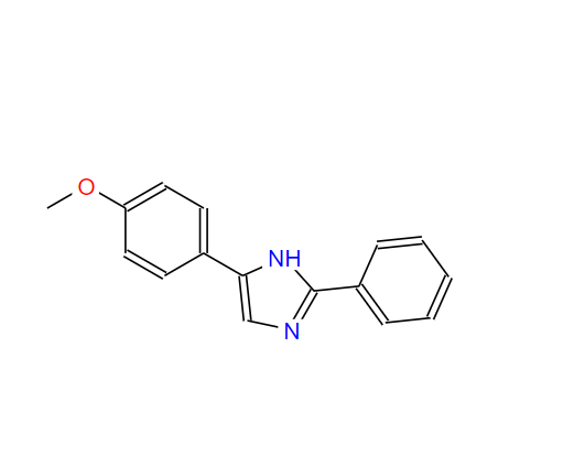 53458-08-5 4-(4-甲氧苯基)-2-苯基-1H-咪唑