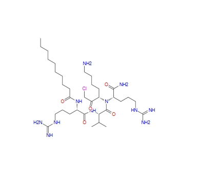 Decanoyl-Arg-Val-Arg-Lys-CMK 534615-50-4