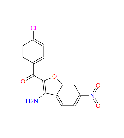 351003-28-6 3-氨基-2-(4-氯苯酰)-6-硝基苯并呋喃