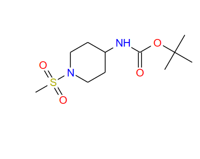 287953-38-2;1-甲磺酰基-4-BOC-氨基哌啶; tert-Butyl (1-(Methylsulfonyl)piperidin-4-yl)carbaMate       