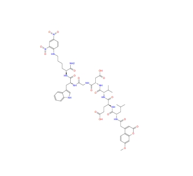 Mca-Leu-Glu-Val-Asp-Gly-Trp-Lys: Dnp-NH2 400727-81-3