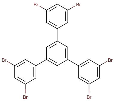 1,3,5-三(3,5-二溴苯基)苯；29102-67-8；外观：类白色粉末；按需分装！