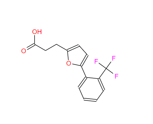 853310-21-1 3-(5-(2-(三氟甲基)苯基)呋喃-2-基)丙酸