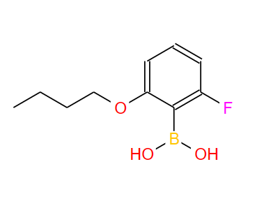 870777-19-8;2-Butoxy-6-fluorophenylboronic acid;2-丁氧基-6-氟苯硼酸