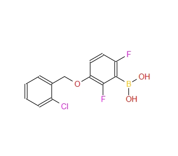 2,6-二氟-3-(2'-氯苄氧基)苯基硼酸 870778-99-7