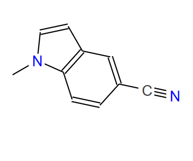 91634-11-6;1-甲基-1H-吲哚-5-甲腈;1-methyl-1H-indole-5-carbonitrile