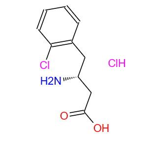 268734-28-7；D-3-氨基-4-(2-氯苯基)丁酸；D-3-Amino-4-(2-chlorophenyl)butyric acid