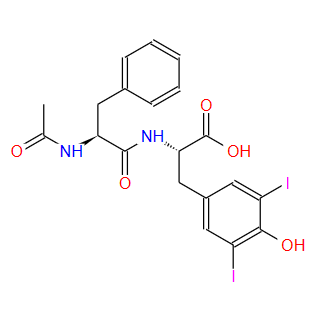 3786-08-1；N-乙酰基-L-苯丙氨酰基-3,5-二碘-L-酪氨酸；N-Acetyl-L-phenylalanyl-3,5-diiodo-L-tyrosine