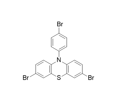  10H-Phenothiazine, 3,7-dibromo-10-(4-bromophenyl)  发光材料  荧光染料 