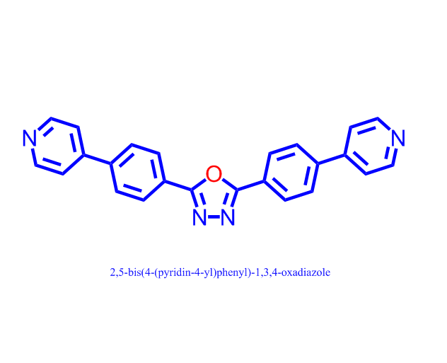 2,5-bis(4-(pyridin-4-yl)phenyl)-1,3,4-oxadiazole 950520-49-7