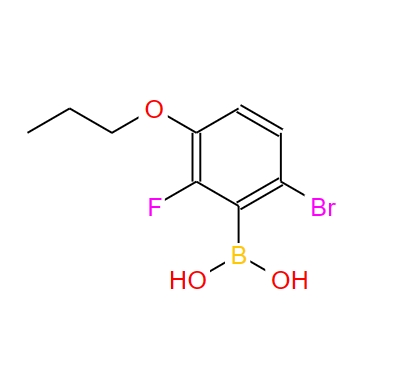 6-溴-2-氟-3-丙氧基苯硼酸 1072951-85-9