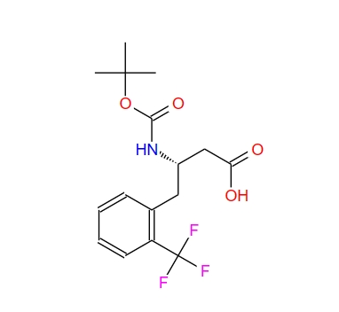 Boc-S-3-氨基-4-(2-三氟甲基苯基)-丁酸 270065-74-2