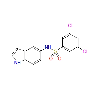 3,5-dichloro-N-(1H-indol-5-yl)-phenylsulphonamide 1049021-54-6