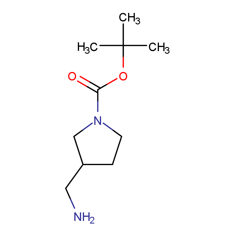 (R)-1-叔丁氧羰基-3-(氨基甲基)吡咯烷  270912-72-6