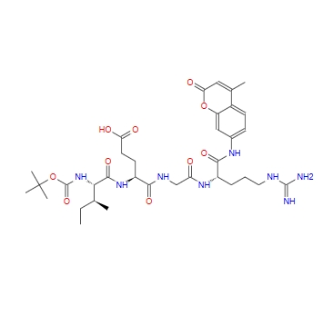 Boc-Ile-Glu-Gly-Arg-AMC 65147-06-0
