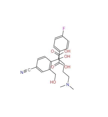 4-(4-二甲基-1-对氟苯基-1-羟基丁基-3-羟甲基)苯腈草酸盐