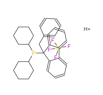 二环己基(9-苯甲基芴-9-基)四氟硼酸磷 937378-18-2