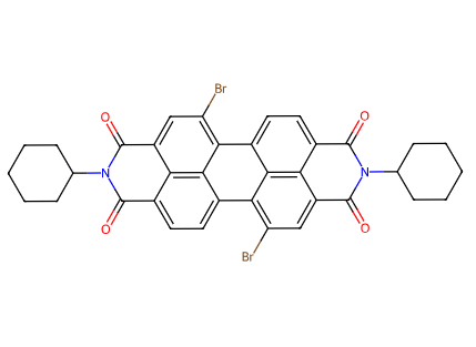 1,7-二溴代苝酰亚胺衍生物