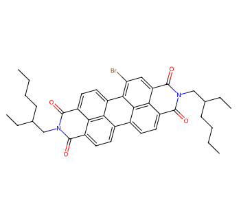 PDI-C2C6-单溴,5-溴-2,9-双(2-乙基己基)蒽并[2,1,9-DEF:6,5,10-D'E'F']二异喹啉-1,3,8,10(2H,9H)-四酮