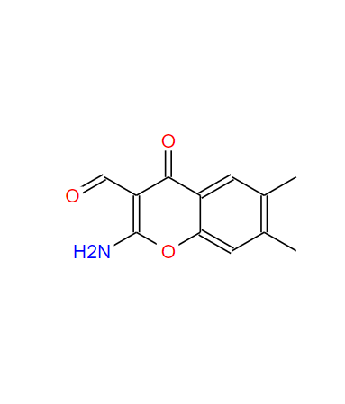 94978-87-7 2-氨基-3-甲酰基-6,7-二甲基色酮