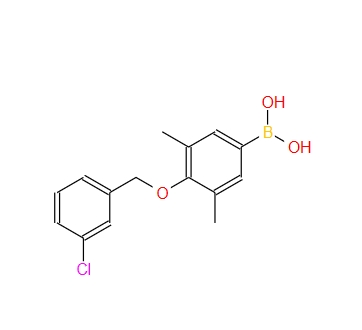 4-(3'-氯苄氧基)-3,5-二甲基苯基硼酸 849062-21-1