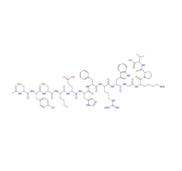 α-促黑激素(猪),13-L-缬氨酸 10466-28-1