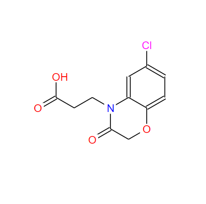 351003-03-7 6-氯-2,3-二氢-3-氧代-4H-1,4-苯并噁嗪-4-丙酸