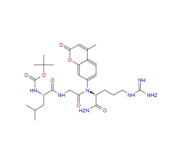 Boc-Leu-Gly-Arg-AMC 65147-09-3