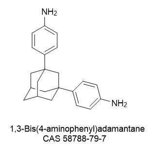 1,3-双(4-氨基苯基)金刚烷  CAS 58788-79-7  1,3-Bis(4-aminophenyl)adamantane