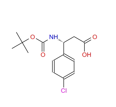 (R)-3-((叔丁氧基羰基)氨基)-3-(4-氯苯基)丙酸 479064-93-2