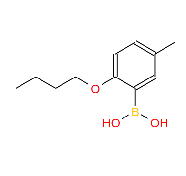 480438-72-0;(2-丁氧基-5-甲基苯基)硼酸;2-Butoxy-5-methylphenylboronicacid