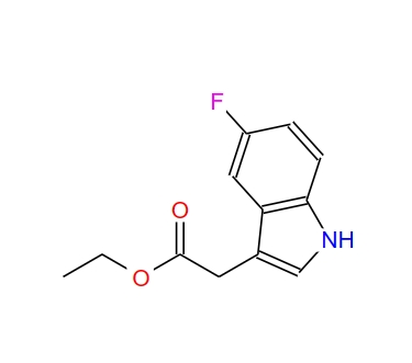 ethyl 2-(5-fluoro-1H-indol-3-yl)acetate 319-69-7