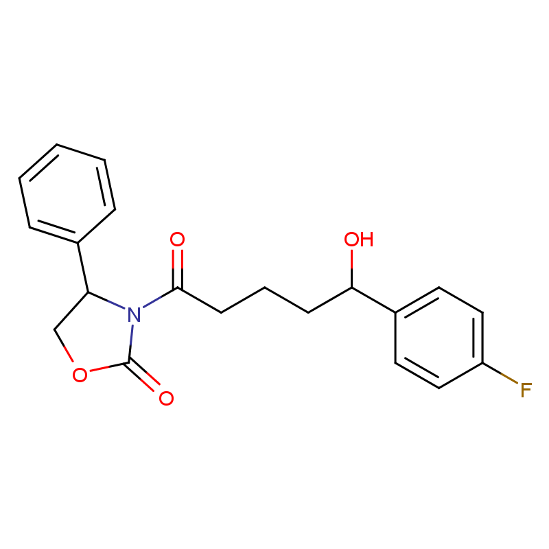 (4S)-3-[(5S)-5-(4-氟苯基)-5-羟基戊酰基]-4-苯基-1,3-氧氮杂环戊烷-2-酮 189028-95-3