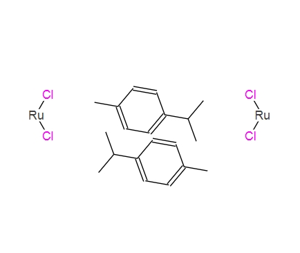 52462-29-0；二氯双(4-甲基异丙基苯基)钌(II)