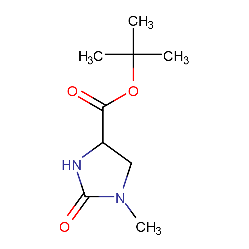 (4S)-1-甲基-2-氧代咪唑啉-4-甲酸叔丁酯 83056-79-5