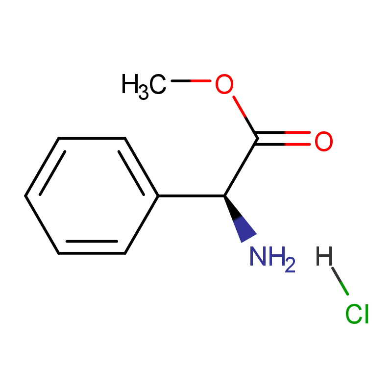 (R)-(-)-2- 苯基甘氨酸甲酯  19883-41-1