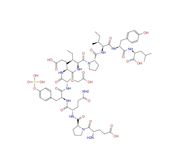 H-Glu-Pro-Gln-Tyr(PO3H2)-Glu-Glu-Ile-Pro-Ile-Tyr-Leu-OH 147612-86-0