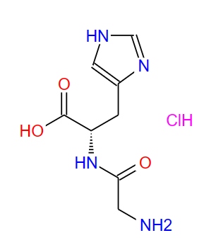 3486-76-8；Gly-His 盐酸盐 水合物；H-GLY-HIS-OH · HCL