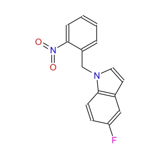 5-fluoro-1-[(2-nitrophenyl)methyl]-1H-indole 261762-12-3